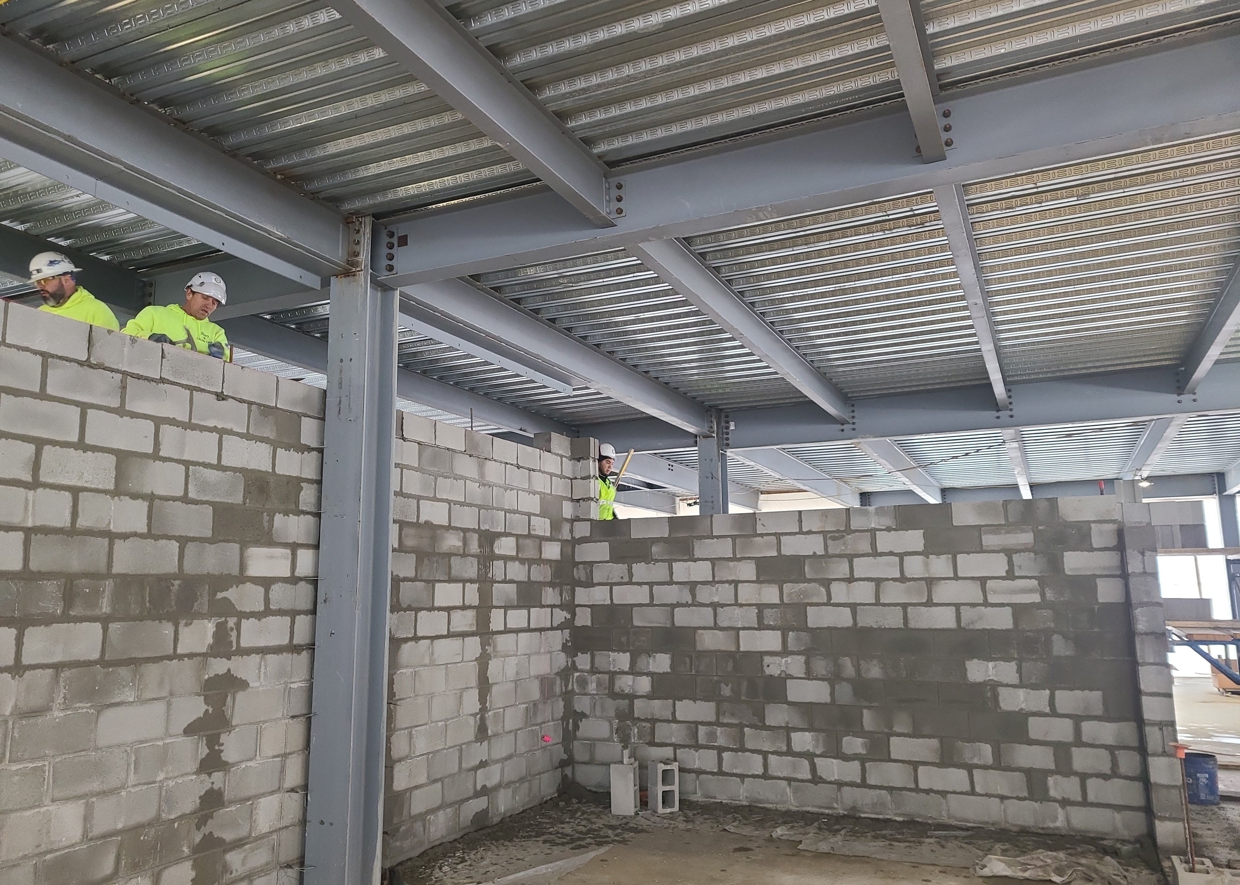 Construction progress March 2026